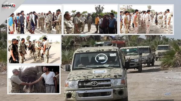 فيديو + صور | خلال معايدته وحدات عسكرية .. قائد اللواء الثامن حراس الجمهورية: نخوض معركة الدفاع عن الهوية اليمنية العربية 
