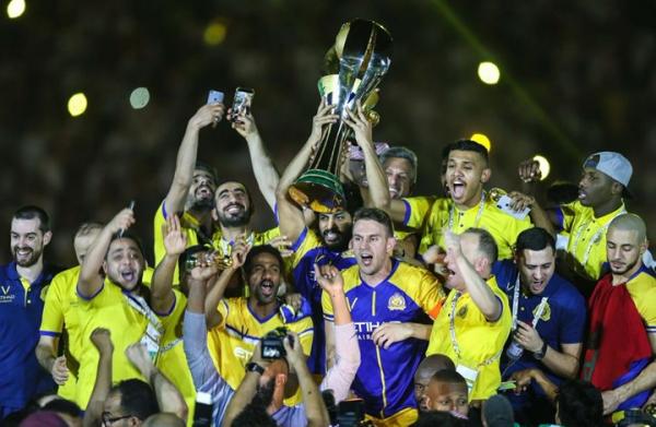 بفارق نقطة عن الهلال.. النصر السعودي يتوج بطلا للدوري السعودي