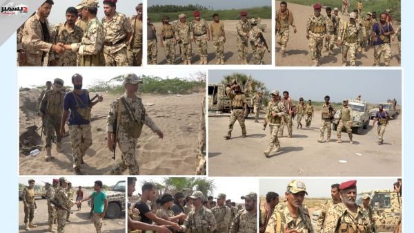 فيديو + صور| خلال زيارة معايدة.. العميد منصر: متارس اللواء السادس حراس في الجبلية جمهورية في لواء