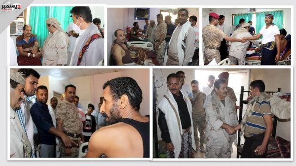 فيديو + صور| جرحى المقاومة الوطنية في مشافي عدن يثمنون اهتمام القائد طارق