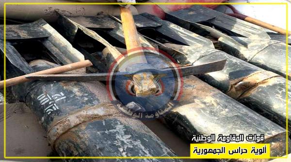 المقاومة الوطنية تواصل جهود نزع ألغام الحوثي في المناطق المحررة وتأمين السكان
