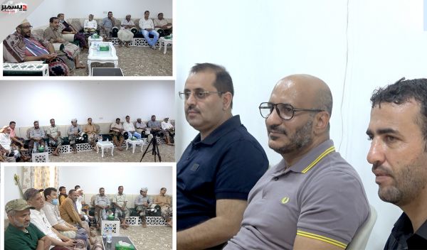 فيديو + صور| قائد المقاومة الوطنية يلتقي تجار المخا ويحثهم على استثمارات نوعية