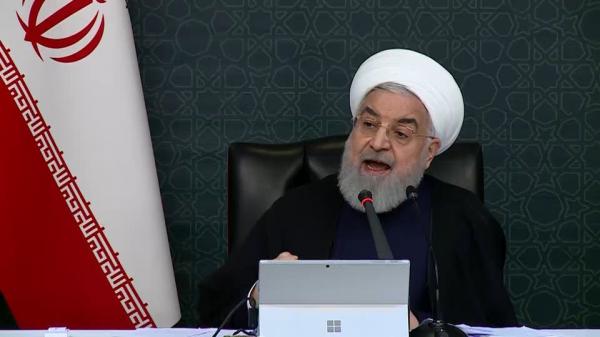 روحاني يقلل مجددا تفشي كورونا بعد موجة ثانية تعصف بالبلاد 