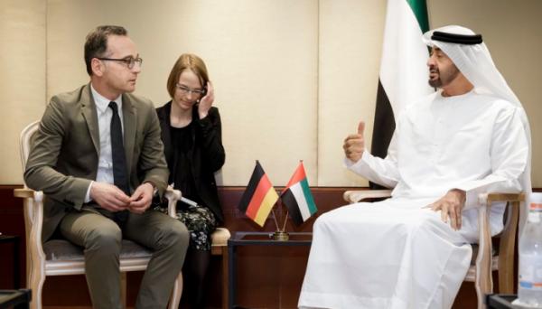 الامارات وألمانيا يبحثان استقرار المنطقة 