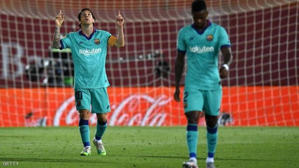 رقم قياسي جديد لميسي مع استئناف الدوري الإسباني