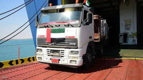 جسر إغاثي إماراتي للمناطق المحررة في الحديدة