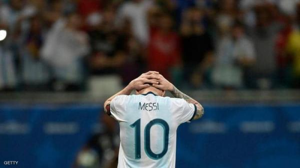 الارجنتين تبدء مشوارها في كوبا أميركا بهزيمة أمام كولومبيا