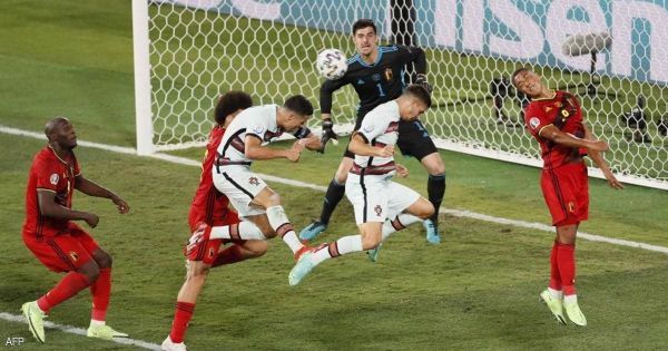 يورو 2020 .. حاملة اللقب يودع البطولة من بوابة بلجيكا