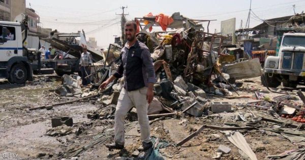 أكثر من 15 إصابة في انفجار انفجار ضرب سوقا مكتظة في بغداد