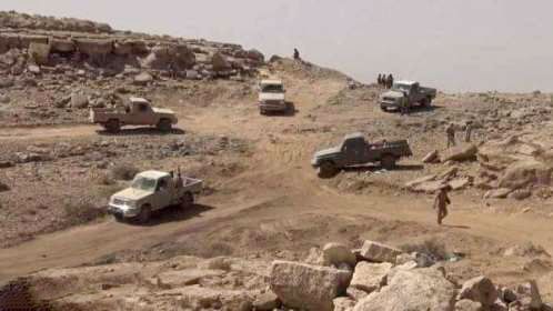 تقدم جديد باتجاه مركز البيضاء..التفاف عسكري على الحوثيين في "العادية آل مظفر" 
