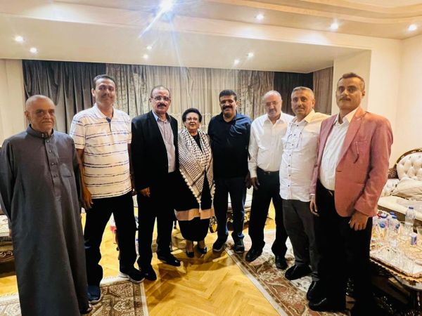 وفد رفيع من سياسي المقاومة الوطنية يزور المناضلة فائقة السيد للاطمئنان على صحتها