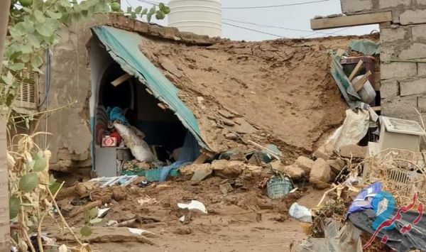 مأرب..أكثر من 13 ألف أسرة نازحة تضررت جراء السيول 