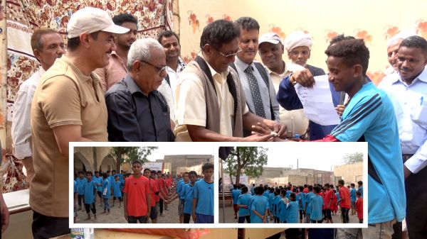فيديو+صور| بدعم قائد المقاومة الوطنية... 150 طالبًا يختتمون المخيم الصيفي في حيس 