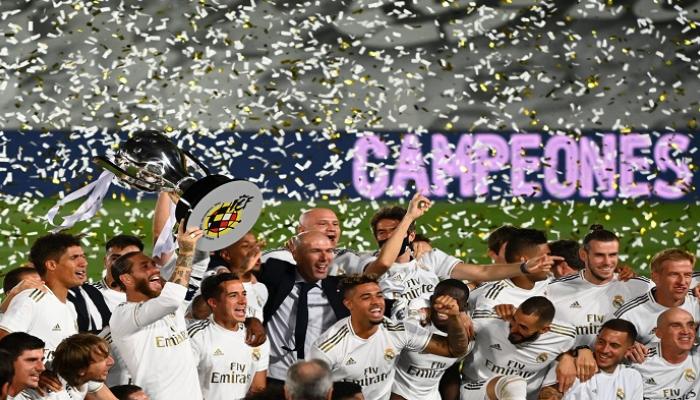 "بطل الفار".. تتويج ريال مدريد يستفز كتالونيا