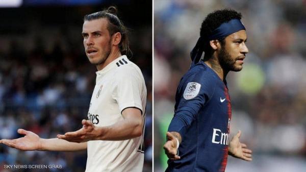 "الإندبندنت": صفقة تبادل بين ريال مدريد وباريس سان جرمان "نيمار مقابل بيل"