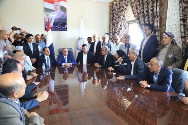 فيديو+صور| بحضور رسمي وسياسي كبير.. افتتاح مقر المكتب السياسي للمقاومة الوطنية بتعز