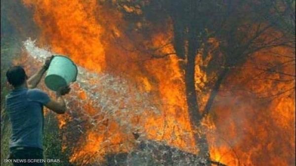 حرائق كبيرة في الجزائر .. والسلطات تعلن حالة الطوارئ القصوى 