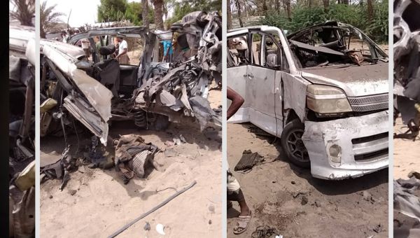 كانوا ذاهبين إلى حفل زفاف... 18 شهيدًا وجريحًا مدنيًا بإنفحار لغم حوثي بالدريهي 