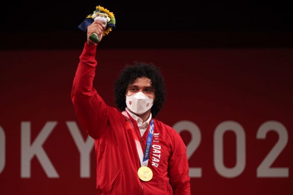 المصري حسونة يحرز أول ذهبية لقطر بأولمبياد طوكيو