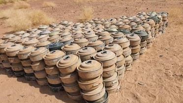 "مسام" يكشف حصيلة جديدة من الألغام الحوثية انتزعها منذ مطلع يوليو الجاري 