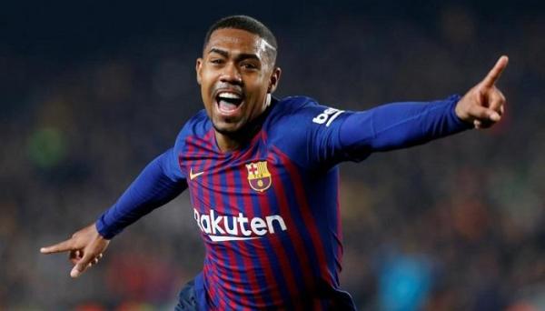 برشلون يبيع جناحة البرازيلي مالكوم 