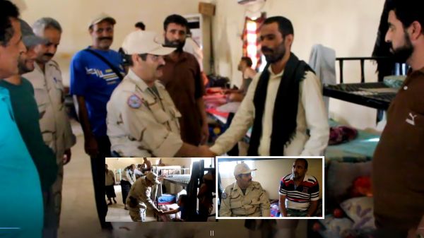 فيديو| زيارة معايدة لجرحى المقاومة الوطنية في مستشفيات عدن 