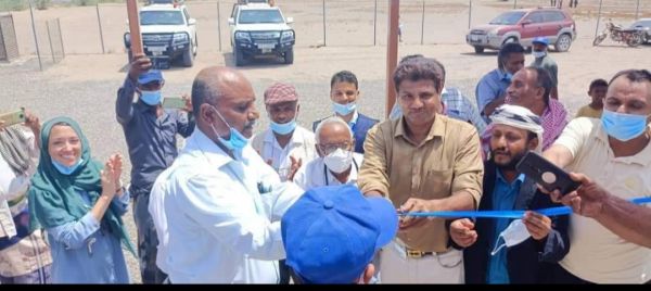 افتتاح مشروع العيادات الخارجية بوحدة مخيم اليابلي بالخوخة