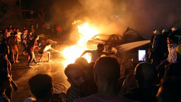 مصر .. تشيع 17 شخصا من أسرة واحدة قتلوا في انفجار معهد الأورام