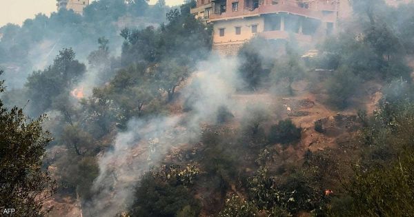 الجزائر: ارتفاع ضحايا حرائق الغابات إلى 65 شخصا.. والرئيس  يعلن الحداد 3 أيام