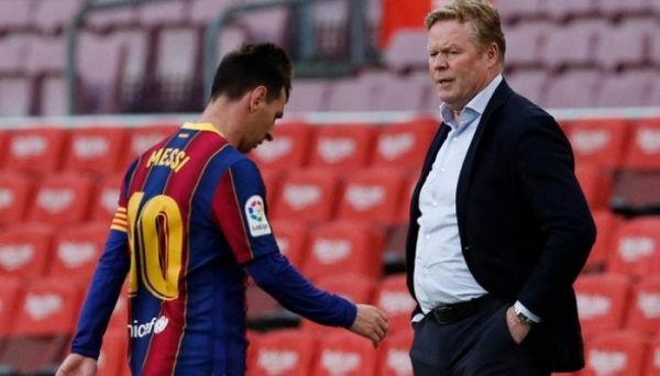 "ميسي أفضل".. ماذا قال كومان بعد فوز برشلونة على سوسيداد؟