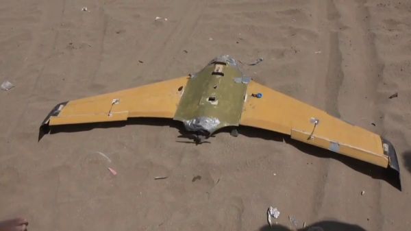 صعدة.. الجيش يسقط طائرة حوثية مسيرة في صحراء البقع 