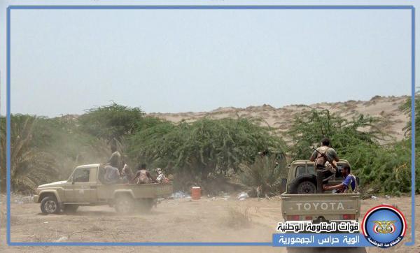 الناطق الرسمي للمقاومة الوطنية يقوم بزيارة عيدية للمرابطين في جبهات العزة والكرامة بالساحل الغربي (صور)