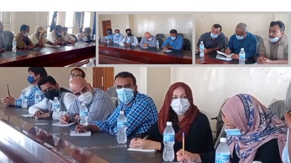 ناقش أهم احتياجات المديرية.. مدير عام حيس يرأس لقاءًا مع منسق الاوتشا والوفد المرافق له 