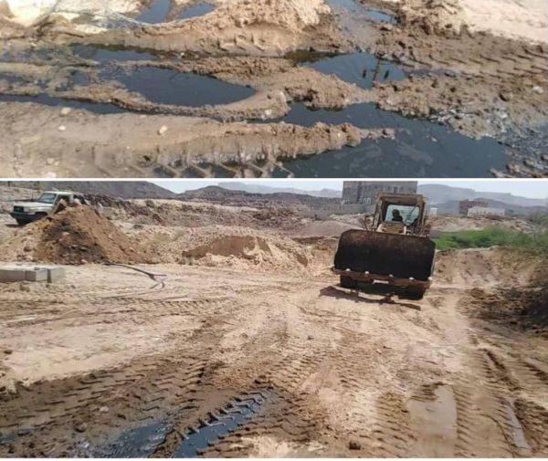 شبوة.. تسرب كميات من خام النفط بسبب تهالك أنابيب النقل