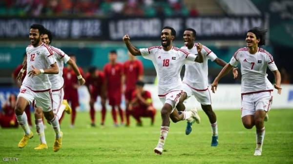 الأولمبي الاماراتي يتوج ببرونزية "اسياد 2018"