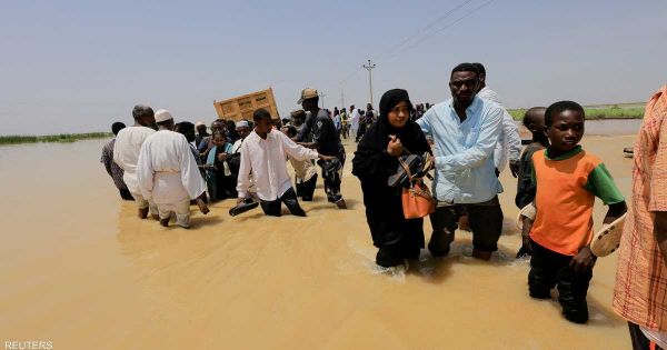 حصيلة جديدة للضحايا الفيضانات في السودان 