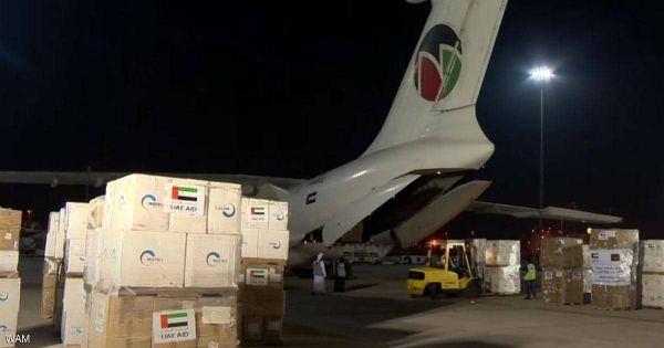 الإمارات تسيّر طائرة إمدادات طبية خامسة إلى موريتانيا
