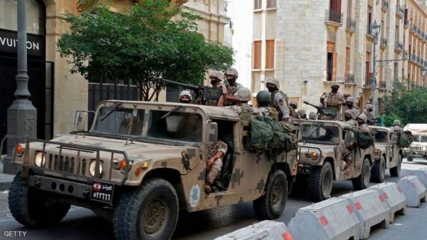 لبنان: مقتل 4 جنود لبنانيين وإرهابي بمداهمة
