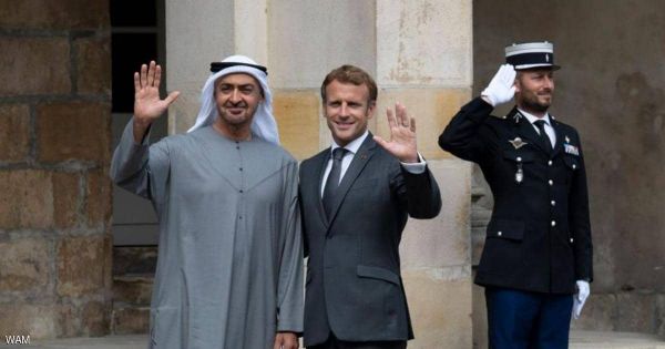 مباحثات إماراتية فرنسية في باريس  
