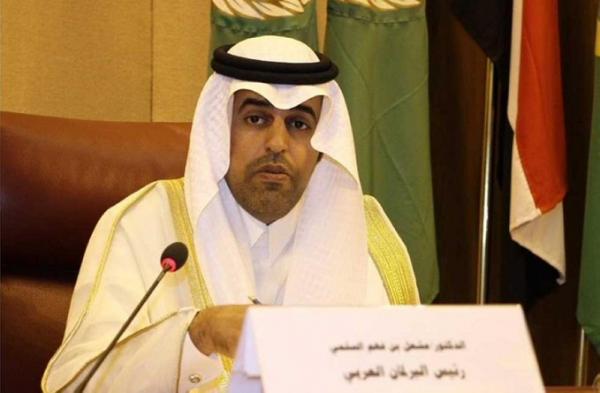 رئيس البرلمان العربي يدين بأشد العبارات انتهاكات المليشيات الحوثية بحق رئيس وأعضاء مجلس النواب في اليمن