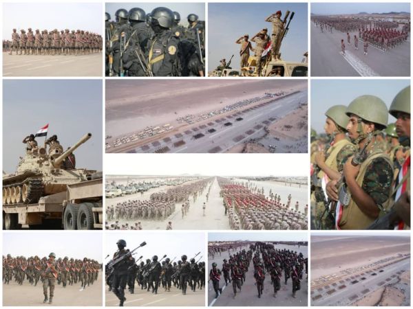 مأرب ..عرض عسكري مهيب احتفاءً بأعياد الثورة اليمنية المجيدة  