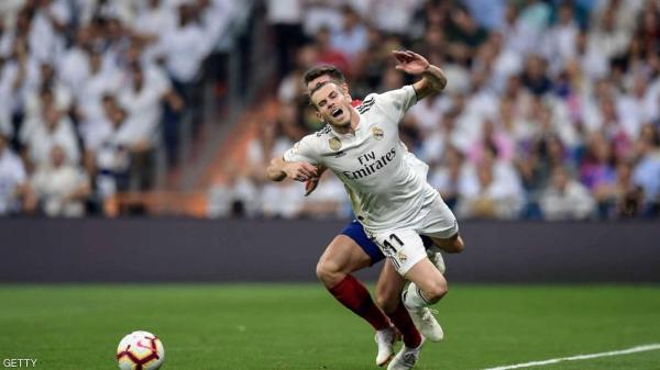 ريال مدريد يعلن غياب غاريث بيل للإصابة  