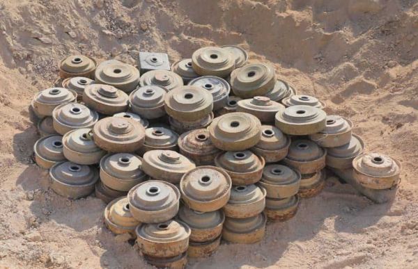 "مسام" ينزع 1541 لغما حوثيا في عدة مناطق خلال الأسبوع الأخير من سبتمبر