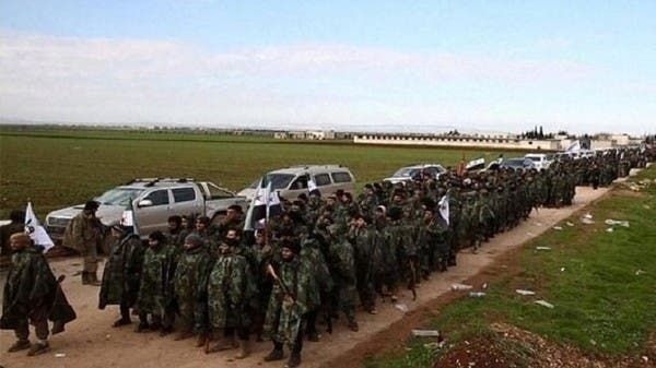 ليبيا.. 90 مسلحاً من المرتزقة يغادرون باتجاه تركيا