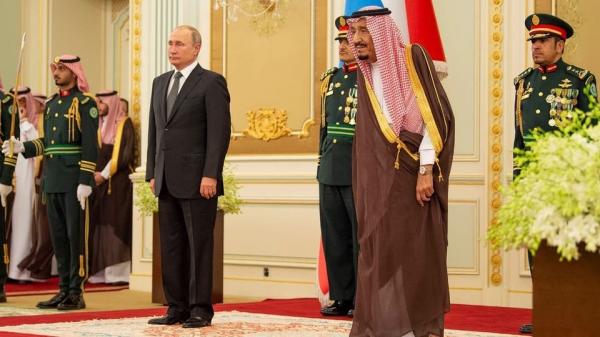 الرئيس الروسي في السعودية.. وإبرام 20 اتفاقيا بين البلدين  