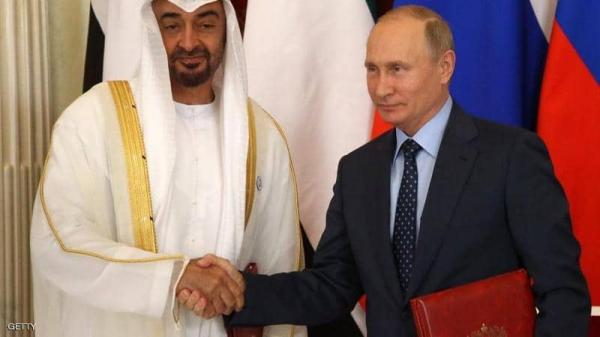 بوتين يشيد بالعلاقات الاستراتيجية بين موسكو وأبوظبي 