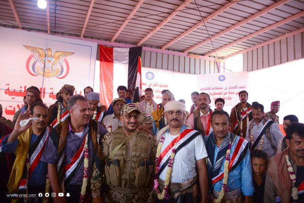 صور | قائد المقاومة الوطنية يحضر الحفل الجماهيري احتفاءً بعودة الأبطال المحررين