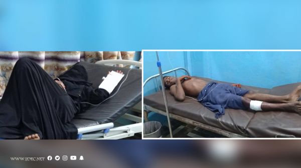 إصابة شاب وشابة في أحدث جرائم القصف الحوثية على حيس