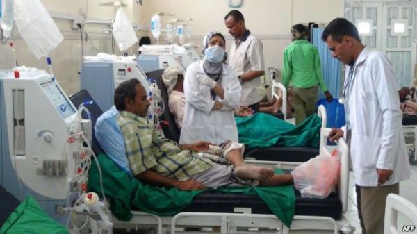 تفاقم الوضع الصحي في محافظة إب ومرضى الفشل الكلوى أولى الضحايا
