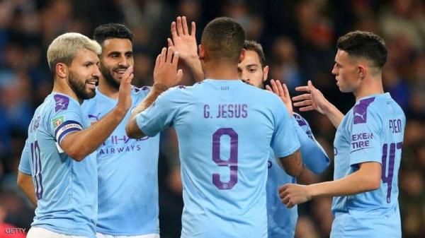 مانشستر سيتي يتأهل إلى ربع نهائي كأس رابطة الاندية الإنجليزية 